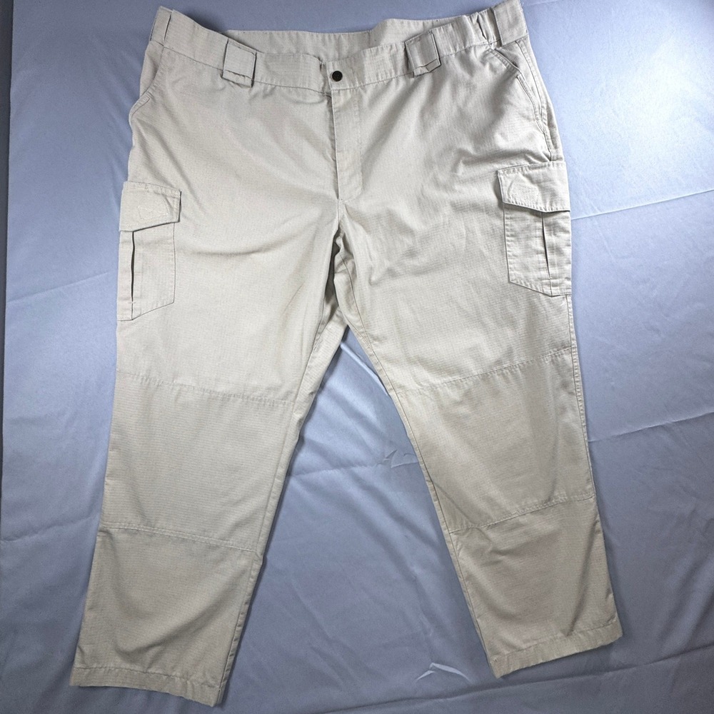 Tact Squad USA Mens 50 Tan Ripstop Tactical Cargo Pants T7512 Workwear